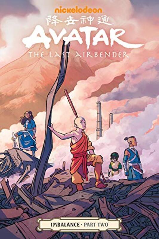 Book cover for "Avatar: The Last Airbender: Imbalance, Part 2" by Michael Dante DiMartino