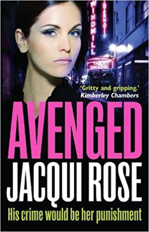 Book cover for "Avenged" by Jacqui Rose