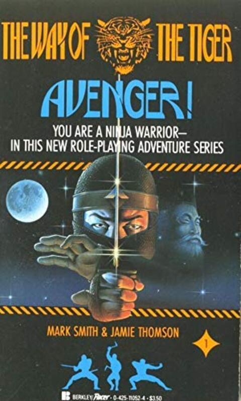 Book cover for "Avenger!" by Jamie Thomson