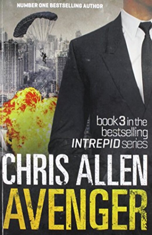 Book cover for "Avenger" by Chris Allen