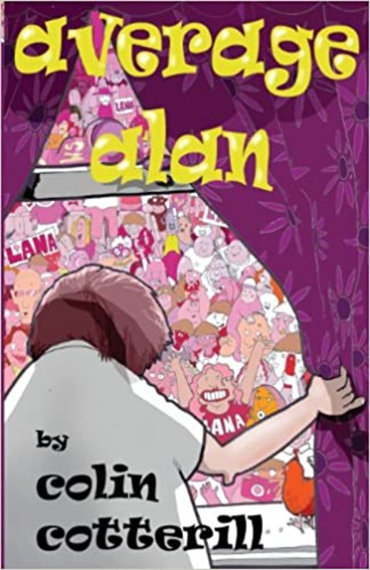 Book cover for "Average Alan" by Colin Cotterill