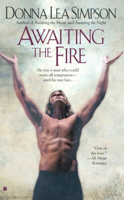 Book cover for "Awaiting the Fire" by Donna Lea Simpson