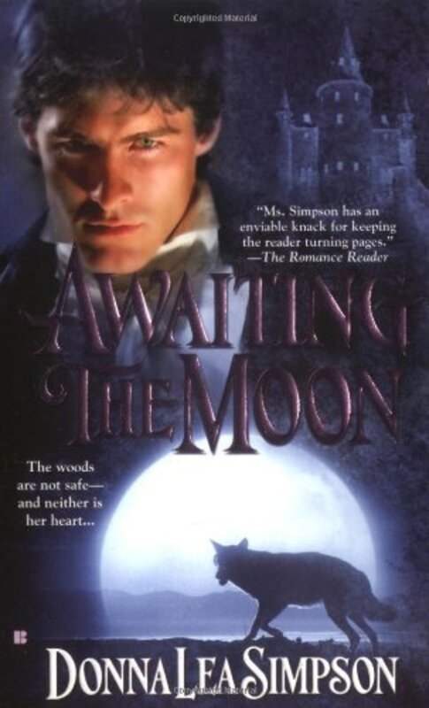 Book cover for "Awaiting the Moon" by Donna Lea Simpson