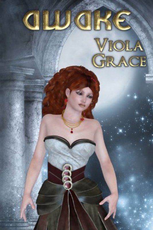Book cover for "Awake" by Viola Grace