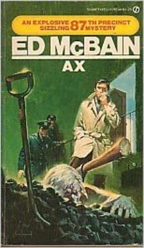 Book cover for "Ax" by Ed McBain