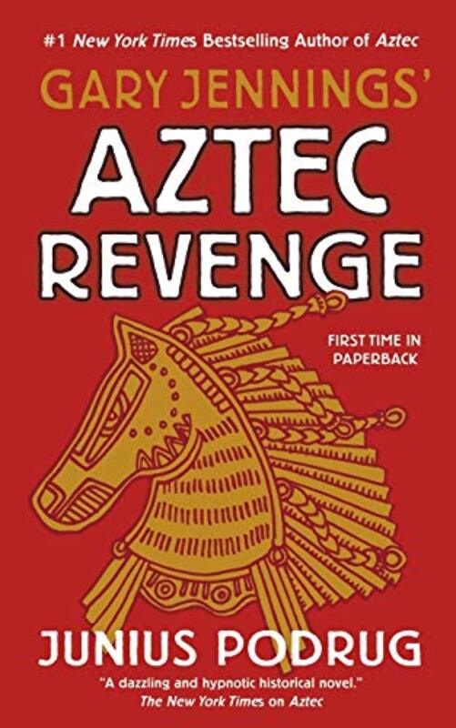 Book cover for "Aztec Revenge" by Gary Jennings