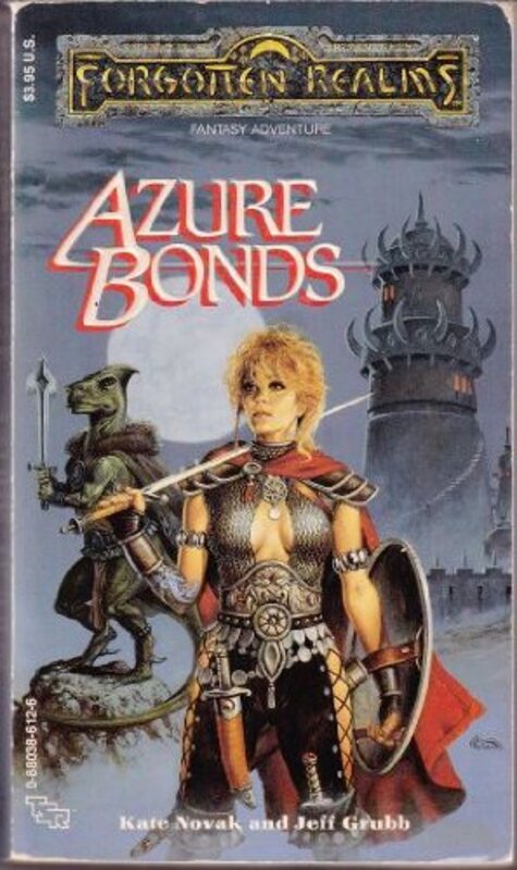 Book cover for "Azure Bonds" by Kate Novak