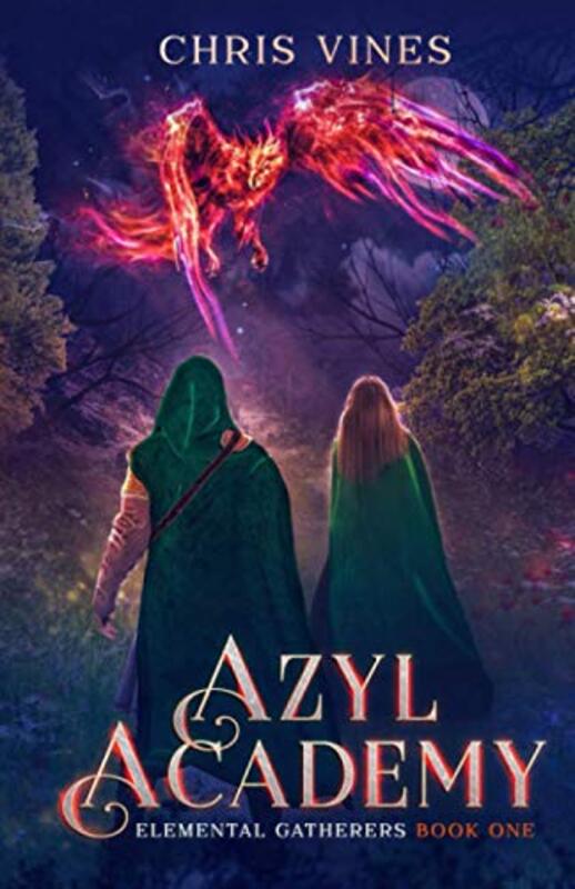 Book cover for "Azyl Academy" by Chris Vines