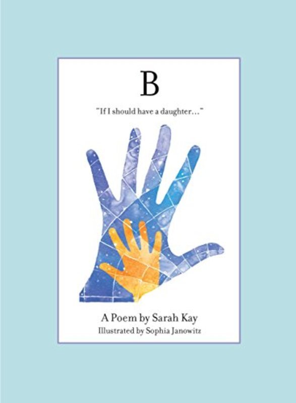 Book cover for "B" by Sarah Kay