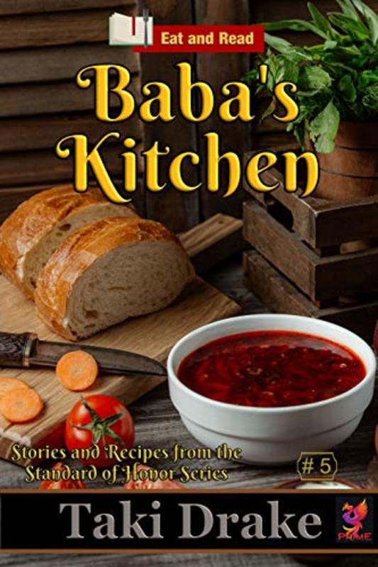 Book cover for "Baba's Kitchen" by Taki Drake