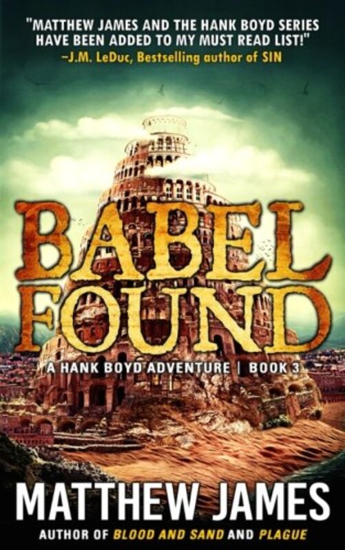 Book cover for "Babel Found" by Matthew James