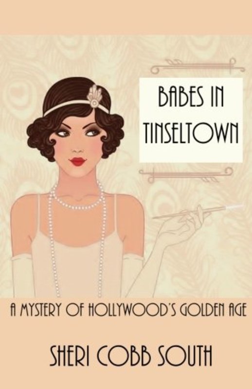 Book cover for "Babes in Tinseltown" by Sheri Cobb South