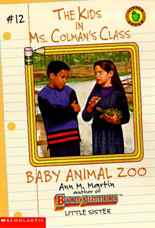 Book cover for "Baby Animal Zoo" by Ann M Martin