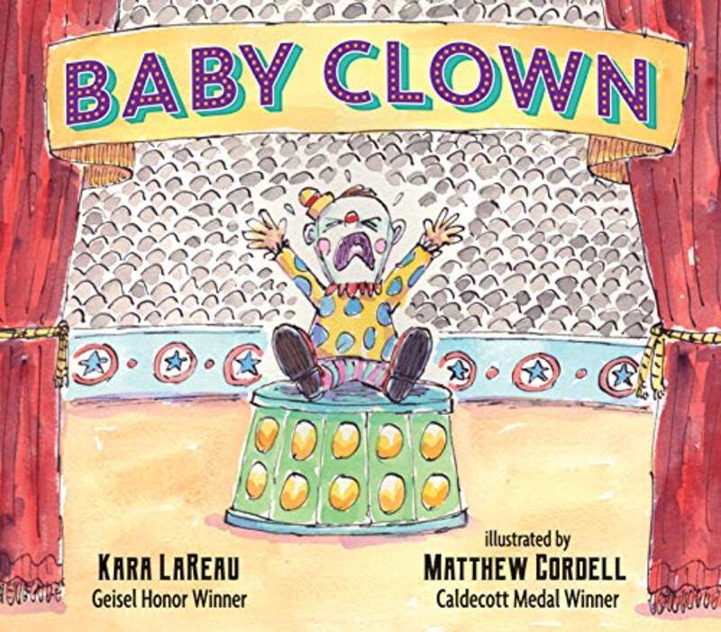 Book cover for "Baby Clown" by Kara Lareau