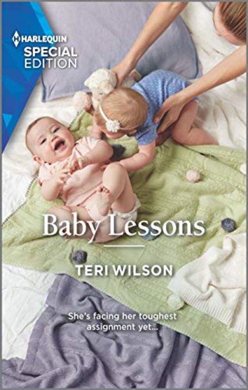 Book cover for "Baby Lessons" by Teri Wilson