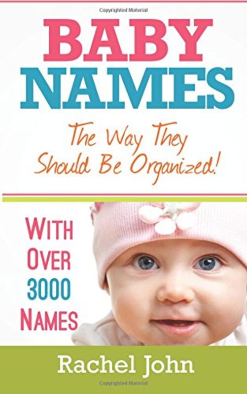 Book cover for "Baby Names" by Rachel John