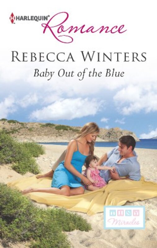 Book cover for "Baby Out of the Blue" by Rebecca Winters