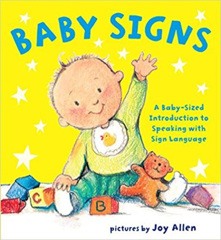 Book cover for "Baby Signs" by Joy Allen