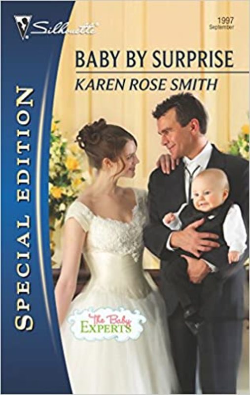 Book cover for "Baby by Surprise" by Karen Rose Smith