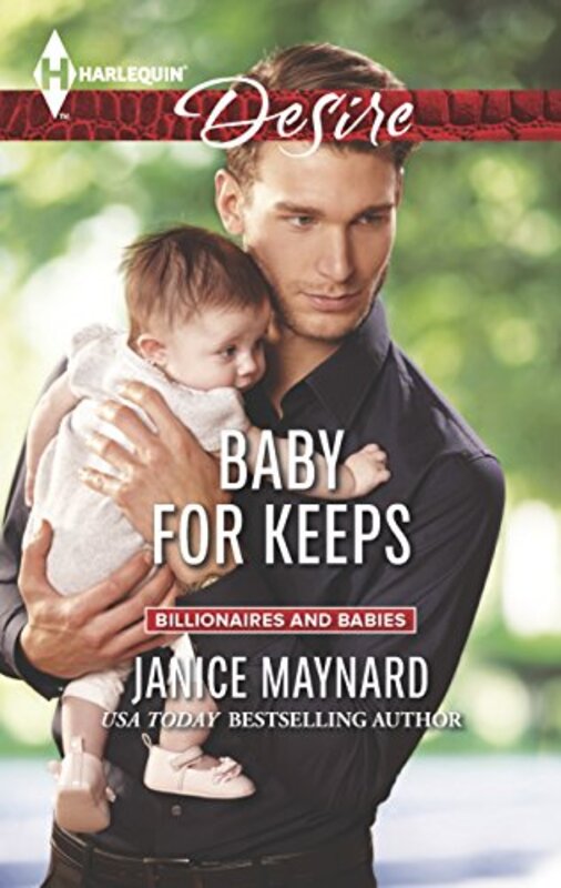 Book cover for "Baby for Keeps" by Janice Maynard