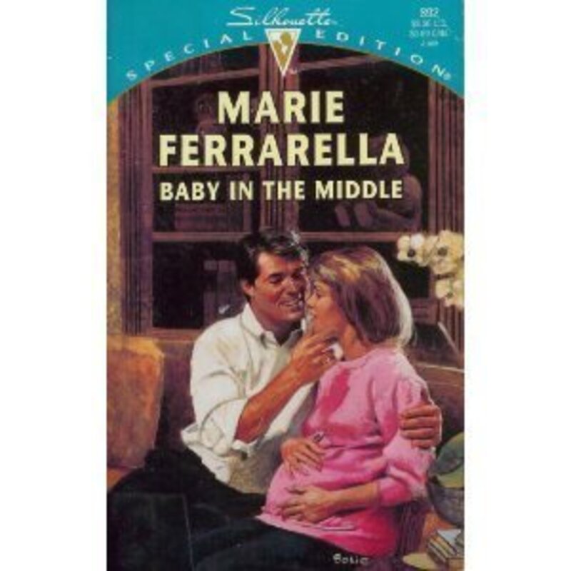 Book cover for "Baby in the Middle" by Marie Ferrarella