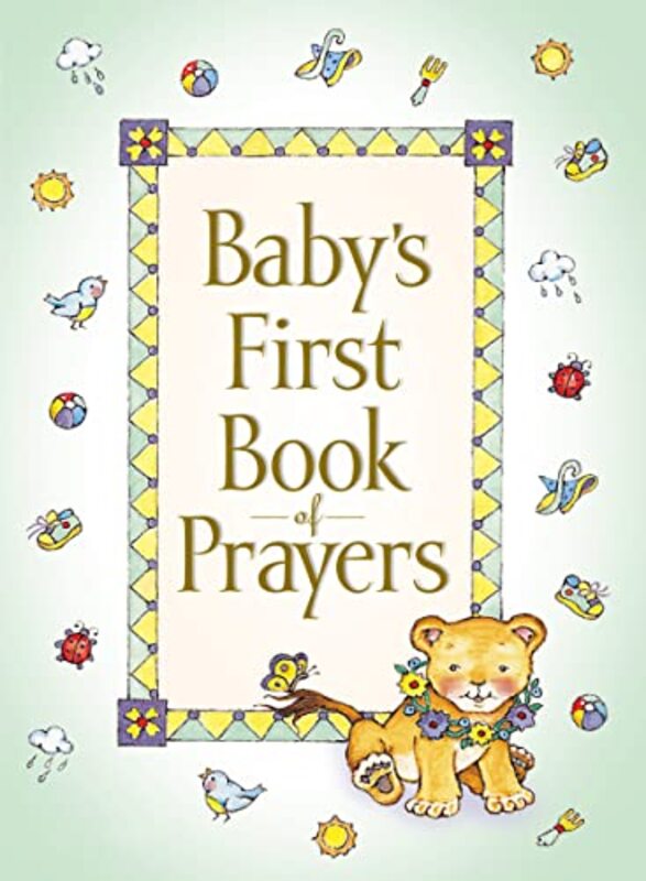 Book cover for "Baby's First Book of Prayers" by Melody Carlson