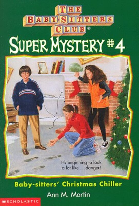 Book cover for "Baby-sitters' Christmas Chiller" by Ann M Martin