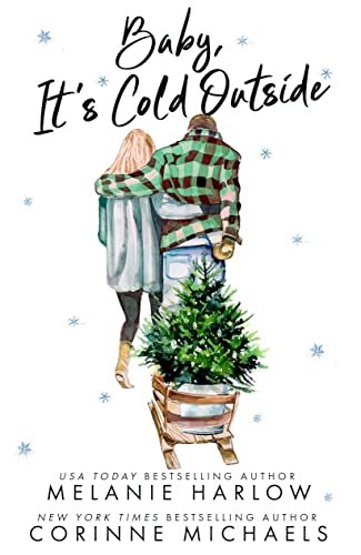 Book cover for "Baby, It's Cold Outside" by Corinne Michaels
