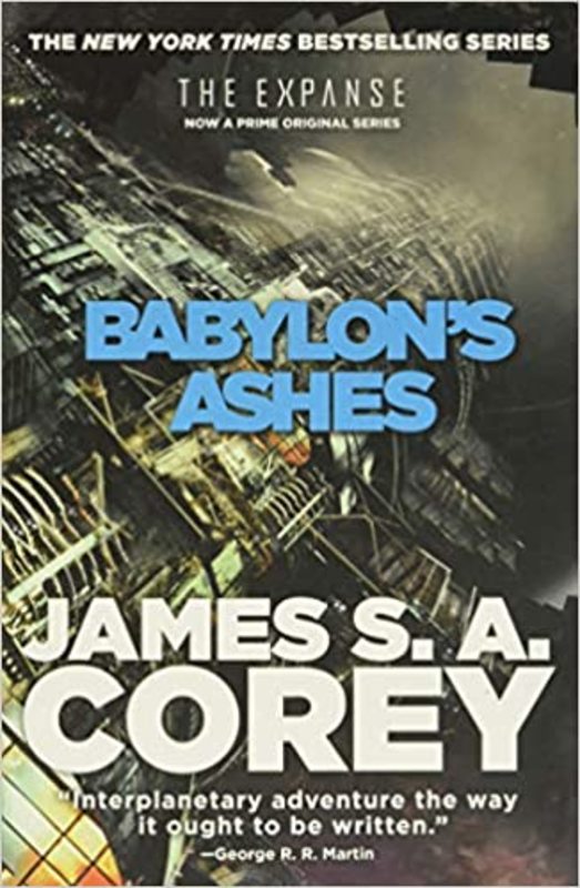 Book cover for "Babylon's Ashes" by James S.A. Corey