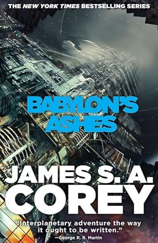 Book cover for "Babylon's Ashes" by James SA Corey