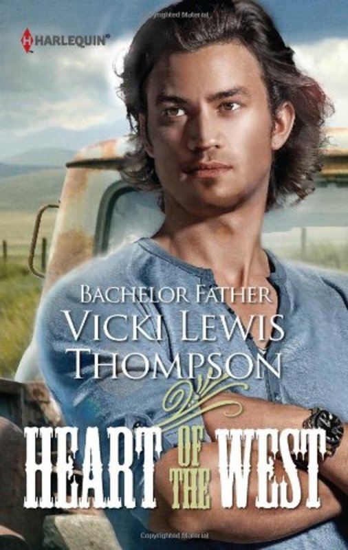 Book cover for "Bachelor Father" by Vicki Lewis Thompson