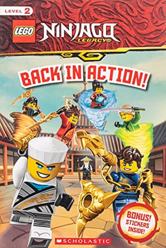 Book cover for "Back in Action!" by Tracey West