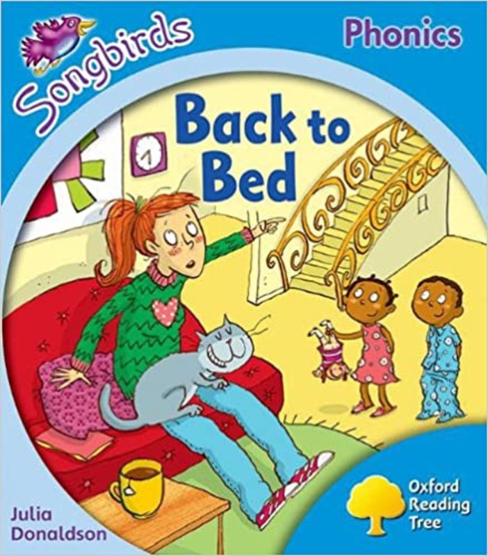 Book cover for "Back to Bed" by Julia Donaldson