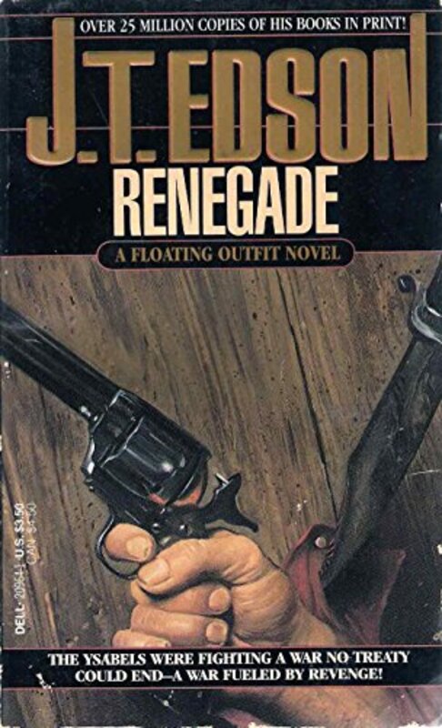 Book cover for "Back to the Bloody Border aka Renegade" by JT Edson