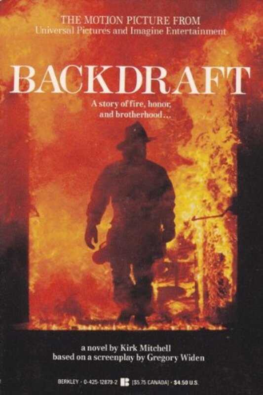 Book cover for "Backdraft" by Kirk Mitchell
