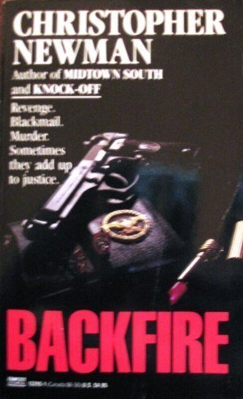 Book cover for "Backfire" by Christopher Newman