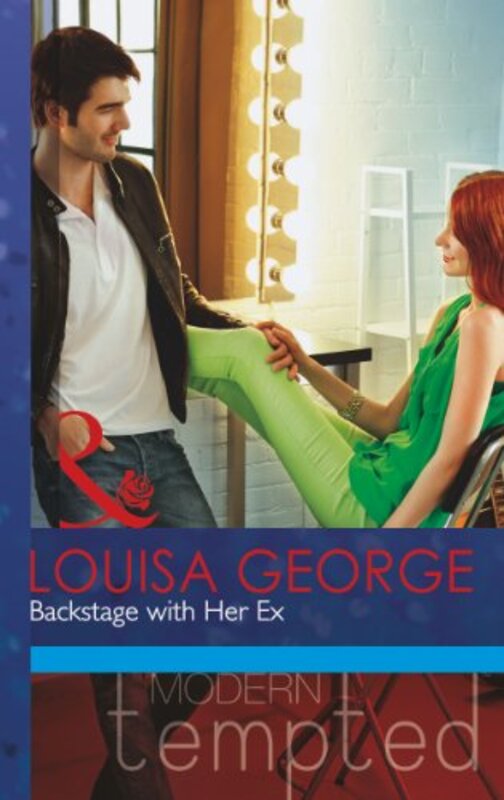 Book cover for "Backstage with Her Ex" by Louisa George