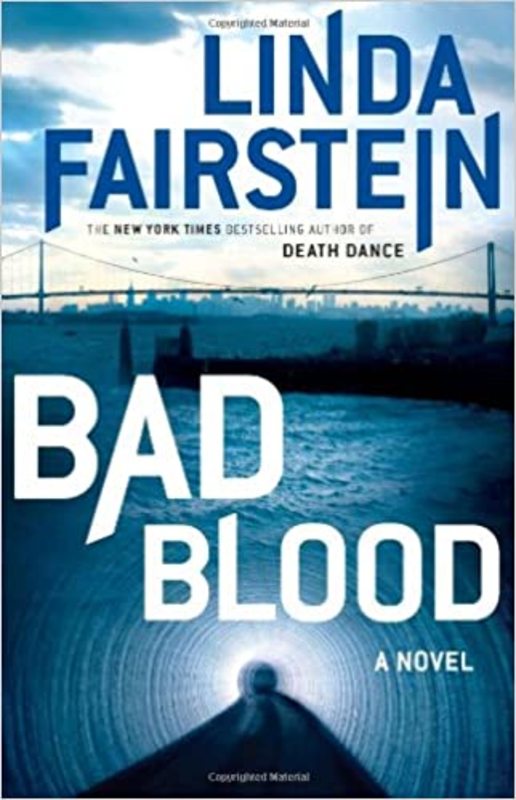 Book cover for "Bad Blood" by Linda Fairstein