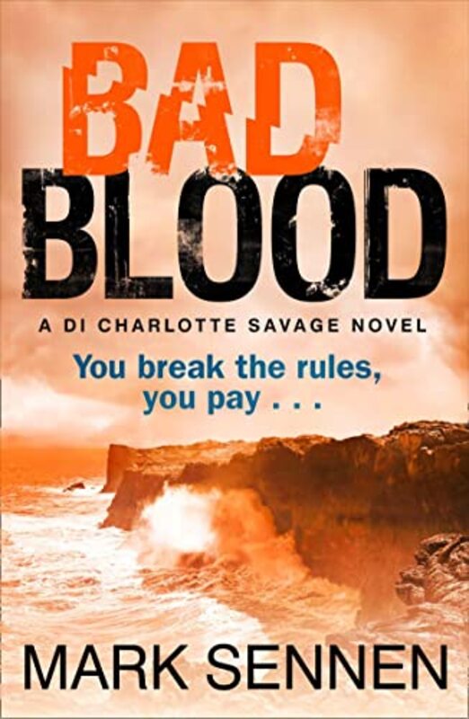 Book cover for "Bad Blood" by Mark Sennen