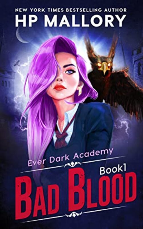 Book cover for "Bad Blood" by HP Mallory