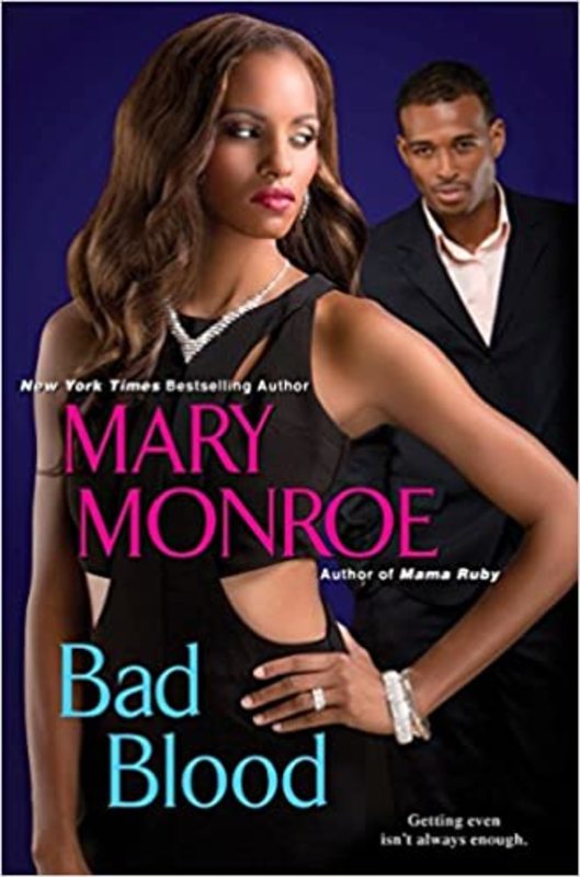 Book cover for "Bad Blood" by Mary Monroe
