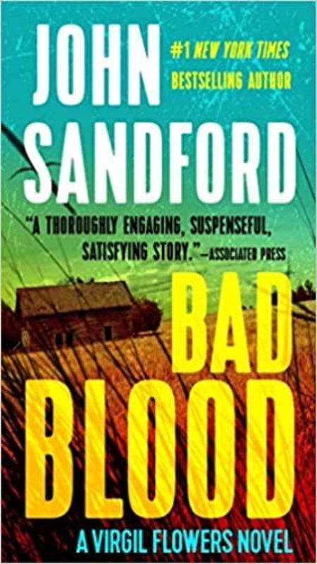 Book cover for "Bad Blood" by John Sandford