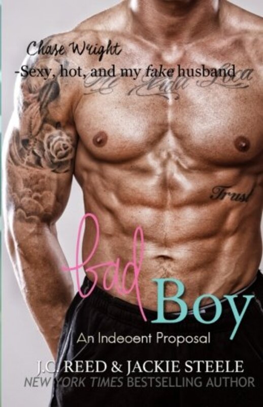 Book cover for "Bad Boy" by JC Reed