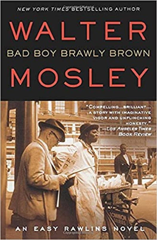Book cover for "Bad Boy Brawly Brown" by Walter Mosley