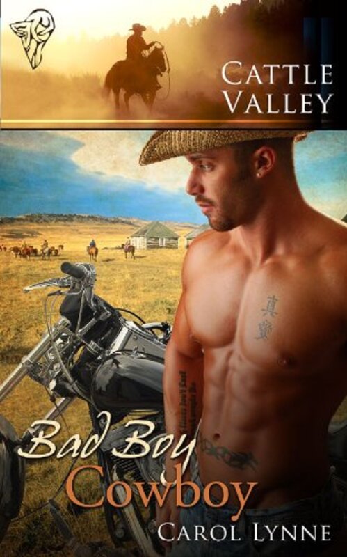 Book cover for "Bad Boy Cowboy" by Carol Lynne