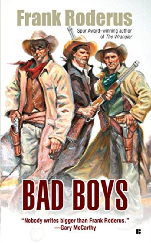 Book cover for "Bad Boys" by Frank Roderus