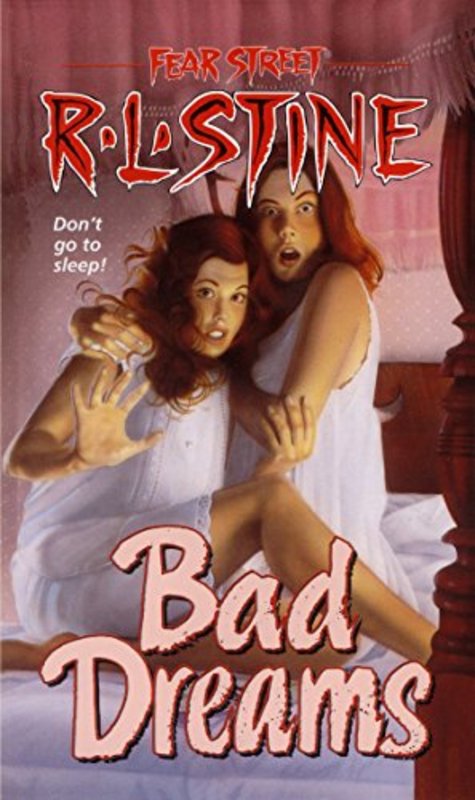 Book cover for "Bad Dreams" by R.L. Stine