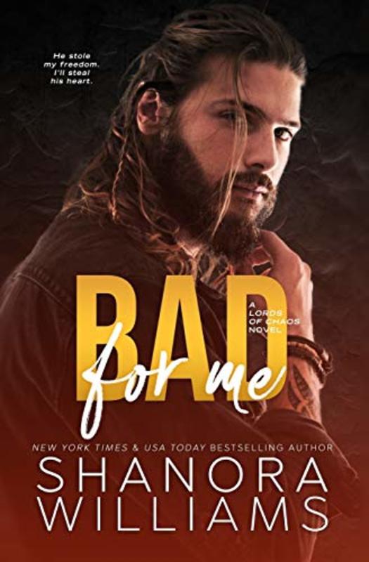 Book cover for "Bad For Me" by Shanora Williams