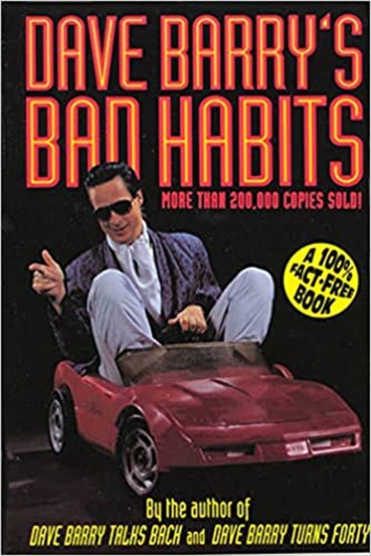 Book cover for "Bad Habits" by Dave Barry