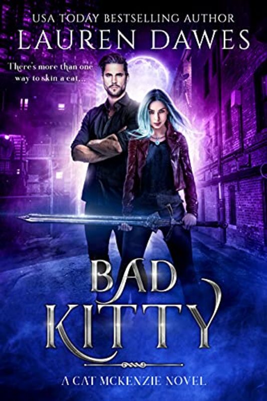 Book cover for "Bad Kitty" by Lauren Dawes